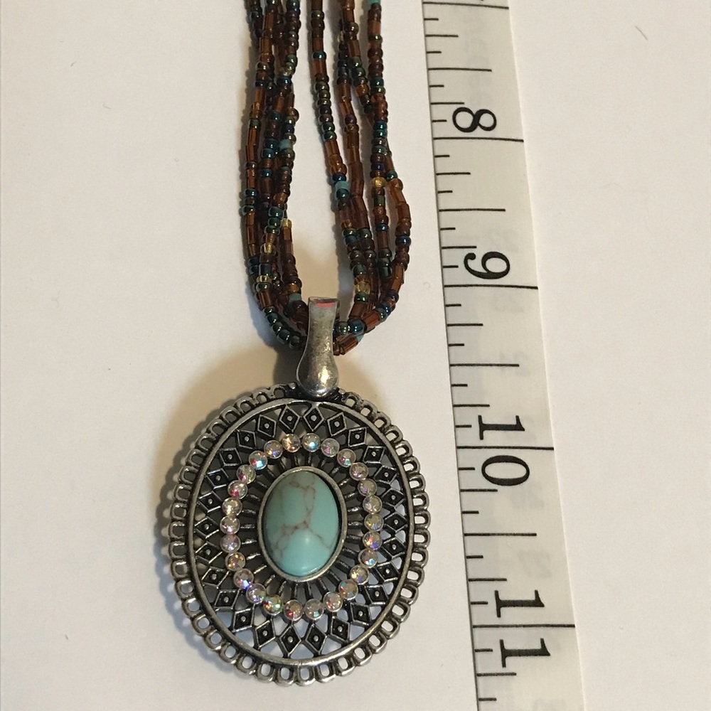 Autumn Sunset Premier Jewelry Reversible Necklace
